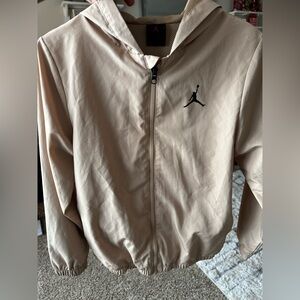 Tan Jordan windbreaker jacket

Good condition